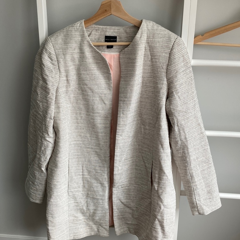 Willi Smith Open Front Jacket